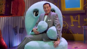 Emily Hampshire Instagram - I always say “I don’t have fun having fun” whenever I’m invited to some party or night out that I’m told will be “FUN!”.
‌
#peeweesplayhouse was my kind of fun. Talking to Chairry and Magic Screen and hanging with puppets has actually been my ultimate career/life goal.
‌
The world has lost the funnest fun of all fun humans today. 😢 RIP @peeweeherman