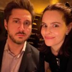 Emily Hampshire Instagram – Thank you @hauteliving for letting us turn your @hannah_waddingham cover dinner into a #12monkeys  reunion 🥹❤️