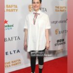 Emily Hampshire Instagram – Day -> night. Thank you @bafta for the tea & party sandwiches ❤️🥪 (- crust) & @mptf for the 🍕 & 🍫. The only thing that could have made yesterday better is me being cooler —or at least just less awkward fan girling all over @carriganagain (I’m sooooorrry! 😰🫣 I just think you’re amazing and it made me weird🥸)