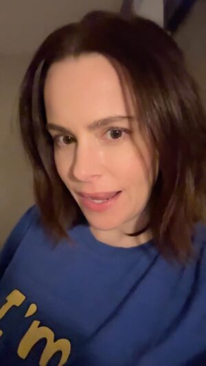 Emily Hampshire Instagram - Opossum ❤️ 🎒