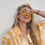 Emily Kinney Instagram - Looking out the right sunglasses can really brighten things up you know. 😝🕶️ #ootd Hey did you guy get your tix to my show on Friday? ☀️