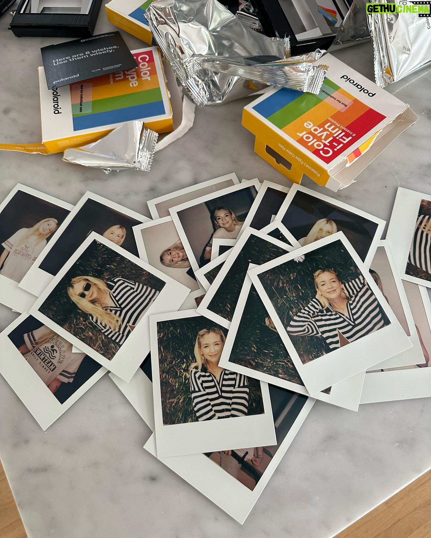 Emily Kinney Instagram - Have you got your cd or vinyl copy of SWIMTEAM yet??? Currently only available through VEEPS. Link in bio and stories!! (You can also snag a one of a kind signed Polaroid!)