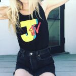 Emily Kinney Instagram – @jaminthevan gave me this free tank top 😝 Have you guys bought your tix to VEEPS show yet??