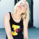 Emily Kinney Instagram – @jaminthevan gave me this free tank top 😝 Have you guys bought your tix to VEEPS show yet??