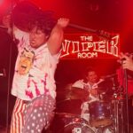 Emily Osment Instagram – Swipe to see @tiotheband tearing up the Viper Room last night. Thanks for letting me scream with you guys!! 🧡🪐☄️🛸👽🚀 check these cats out on spotify. they rule