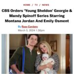 Emily Osment Instagram – So thrilled to finally be able to celebrate this wonderful news I share with the best fake husband a girl could ask for @montanajordan. Huge thank you to our Steves and our Chuck for putting their faith in us as well as my whole team for working tirelessly to make my everlasting multicam dreams come true. Stick around y’all, the story continues…💁🏼‍♀️👶🏼🙋🏻‍♂️