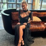 Emily Osment Instagram - Wowwwee what an unforgettable weekend in Austin! Huge thank you to the #cmtawards for being such incredible hosts @montanajordan and I had our heads on a swivel the whole night- and so wonderful to run into sweet @janeseymour from my Kominsky Method days! Thank you to my gorgeous date @gitanagamboa for being the most superb travel partner and @itsamandalim for putting together such a LEWK. I have never felt so sparkly —> @gemymaalouf @davidyurman @giuseppezanotti Such a momentous time to be in Austin in the path of totality for the solar eclipse. What LUCK. Feeling so filled up with good energy and joy joy joy. 10/10 Austin, no notes. Get ready for more Georgie and Mandy rull soon… ☀️ 🕶️ 🤠 ✨ 🎶