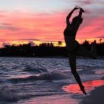 Emily VanCamp Instagram - #tbt to this magical day. Remember this trip @katievancamp ? #dancingonthebeach #happiness ❤️