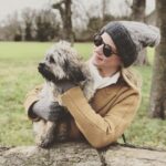 Emily VanCamp Instagram - Holiday stroll through London with my little sweet ❤️ #FrankieB
