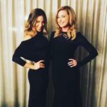 Emily VanCamp Instagram – Ready to hit the town with my bestie @casstroywalker all in black tonight because  #timesup on silence.  #timesup on waiting.  #timesup on discrimination.  #timesup on harassment.  #timesup on abuse.  #goldenglobes #girlpower #whywewearblack