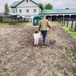 Emily VanCamp Instagram - Gotta start ‘em young. #farmlife