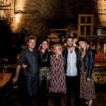 Emily VanCamp Instagram – Beautiful night with pals celebrating the wonderful work of @conrad_hicks_artist_blacksmith Thank you for hosting us  @southernguildgallery and @bmwsouthafrica 🙏🏻 It truly was a feast for the senses and a fascinating exploration of the relationship between food, tools and human evolution 🙌🏼 📷 by @adel_ferreira