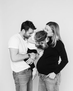 Emily VanCamp Instagram - Not long now.. Ready when you are little love 🤍🤍🤍