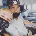 Emily VanCamp Instagram - Wasn’t easy to leave our little nest but here we go 🙌🏼 Grateful to have my little family with me 💗 @march_forth_media #FrankieB