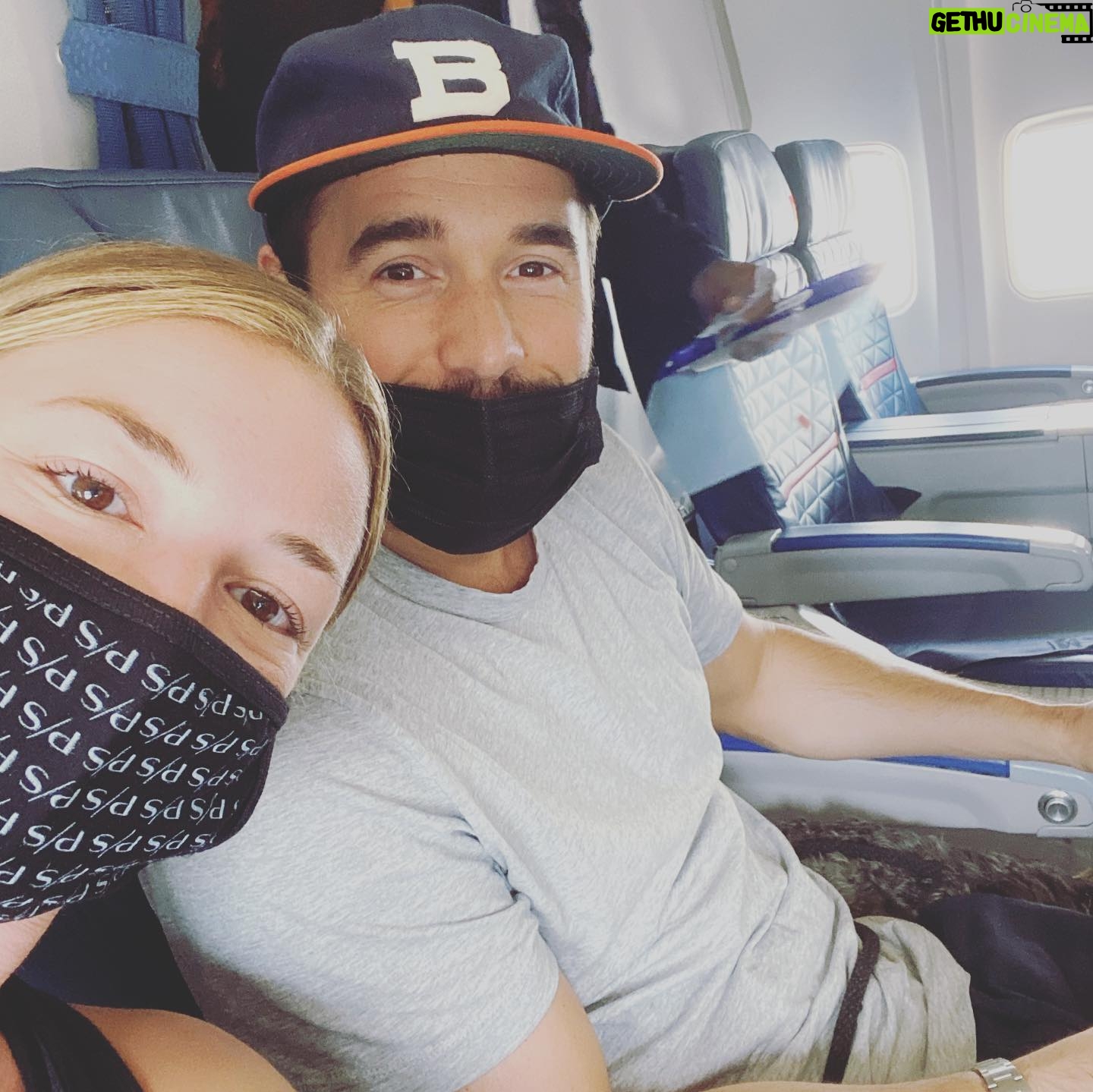 Emily VanCamp - 163.2K Likes - Wasn’t easy to leave our little nest but here we go 🙌🏼 Grateful to have my little family with me 💗 @march_forth_media #FrankieB