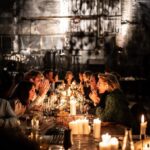 Emily VanCamp Instagram – Beautiful night with pals celebrating the wonderful work of @conrad_hicks_artist_blacksmith Thank you for hosting us  @southernguildgallery and @bmwsouthafrica 🙏🏻 It truly was a feast for the senses and a fascinating exploration of the relationship between food, tools and human evolution 🙌🏼 📷 by @adel_ferreira