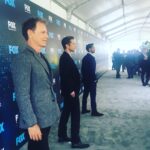 Emily VanCamp Instagram - The boys of #TheResident looking good! @manishdayal #mattczuchry #brucegreenwood #foxupfronts #FOX