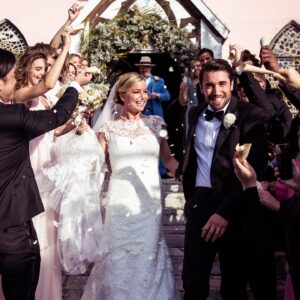 Emily VanCamp Instagram - Cannot believe it’s been one year! Truly the most magical day with our loved ones✨✨✨ Happy anniversary my love! Still feel like the luckiest ❤️