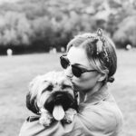 Emily VanCamp Instagram – We rescued this sweet girl when she was almost three but she’s still a puppy to us! Happy #nationalpuppyday Grateful for this little mutt everyday ❤️❤️❤️#FrankieB #rescuedog #adoptdontshop