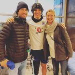 Emily VanCamp Instagram - Was amazing to meet you today @davidluiz_4 ! Thanks @cescf4bregas for inviting us to watch the boys train. We had a blast 😊⚽️👍🏼