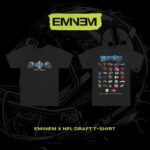 Eminem Instagram – Detroit, ur on the clock! Time is running out to cop the EMINEM X NFL DRAFT collab tee – available thru NFL Draft weekend only! Link in bio #NFLDraft #detroit