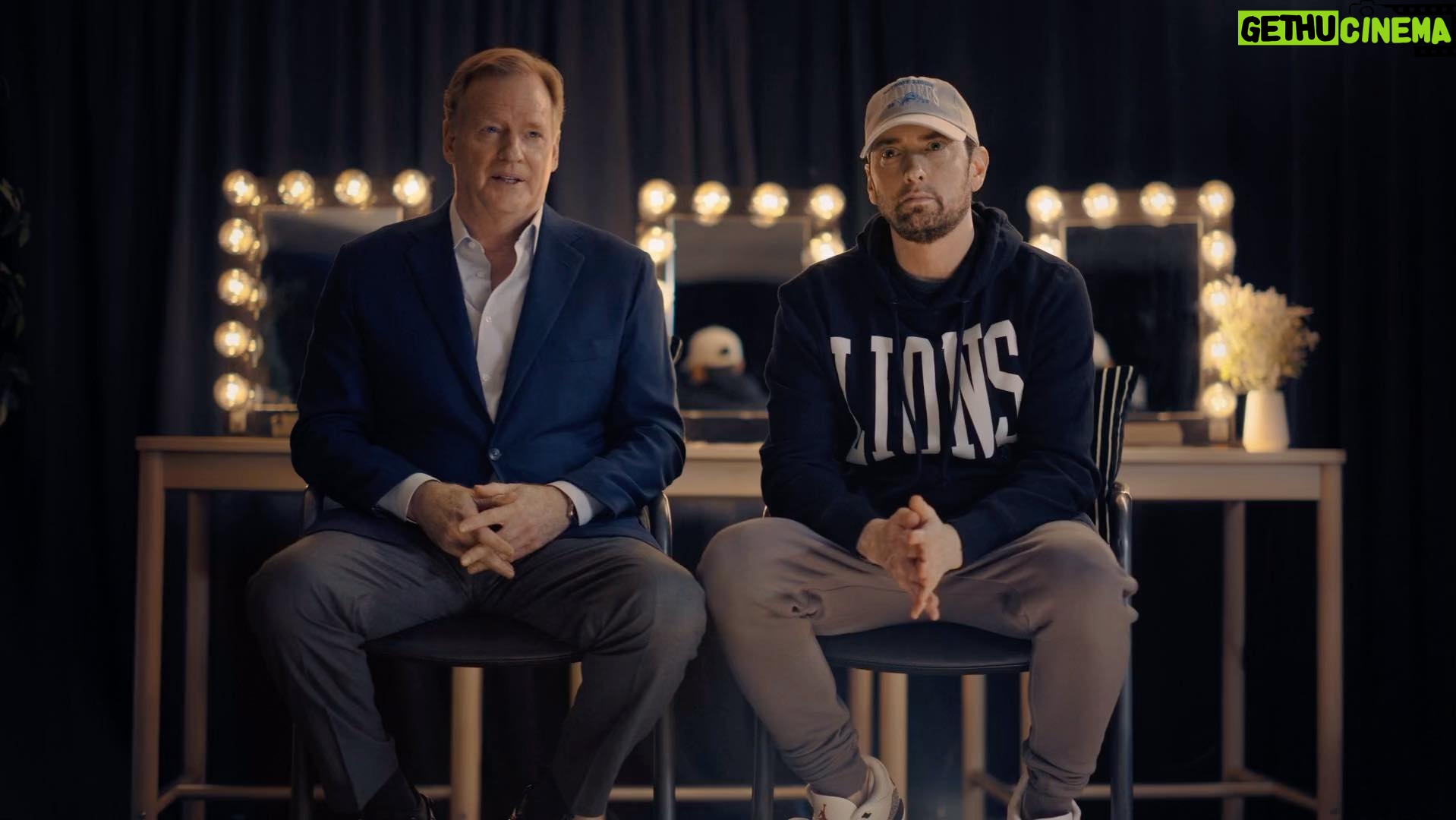 Eminem Instagram - It was just a movie man 🎤 2024 #NFLDraft @nfl @espn @sportscenter @abc