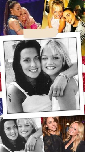 Emma Bunton Instagram - What a Spicy ride ✌️ The memories being side by side will stay with me always. Here’s to singing together forever. Happy birthday, @melaniecmusic 🎉 Love you to bits 💞💞