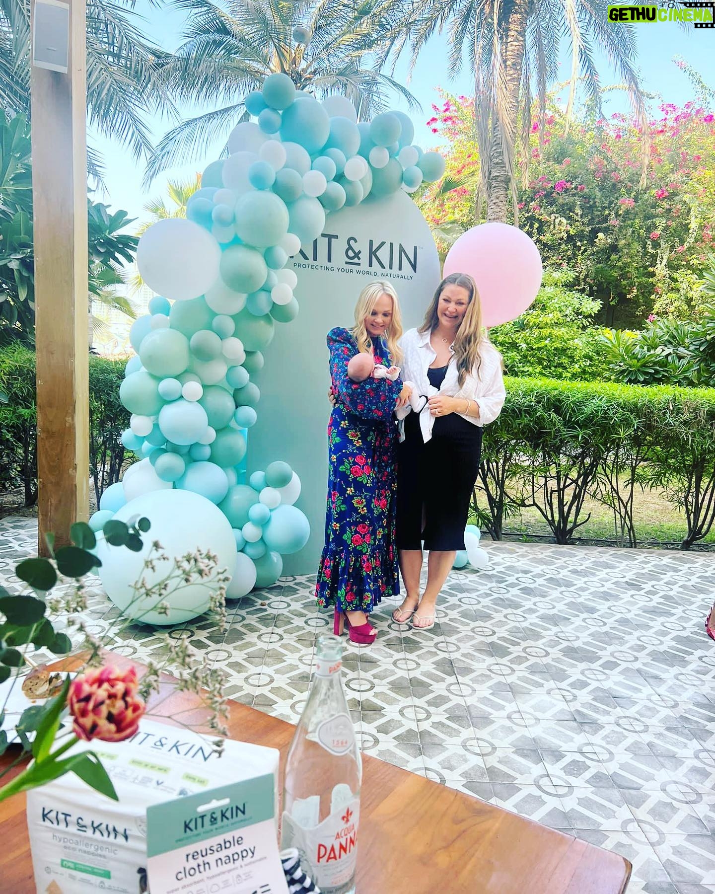 Emma Bunton Instagram - What an incredible few days launching my third baby🤣👶@kitandkinme in Dubai. Sharing my beautiful eco friendly, sustainable and the most accredited eco nappies on the planet with wonderful mums and dads. #dubai #betterforbaby #betterforbabybetterforourworld 🌎👶🐯🐼🐰