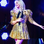 Emma Bunton Instagram - Such a magical few days ✨ can’t wait for York, Birmingham and London!!!! Thank you, Makeup @karindarnell Hair @jadetowns Styling @emmalanestylist Alterations @mikastylefittings The most sparkly Dress @newarrivals.co Perfect Dancing Shoes @terrydehavilland