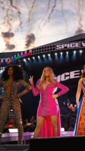 Emma Bunton Instagram - Can’t believe it’s been four years since we kicked off #Spiceworld2019 in Dublin! It was such a special night 💕💕💕 Thanks to everyone that came along to the tour and sang and danced with us! Let’s do it again!!✌️ 📸 @daveycroquet #LiveForeverForTheMoment #TakeMeBack #SpiceGirls #Iconic