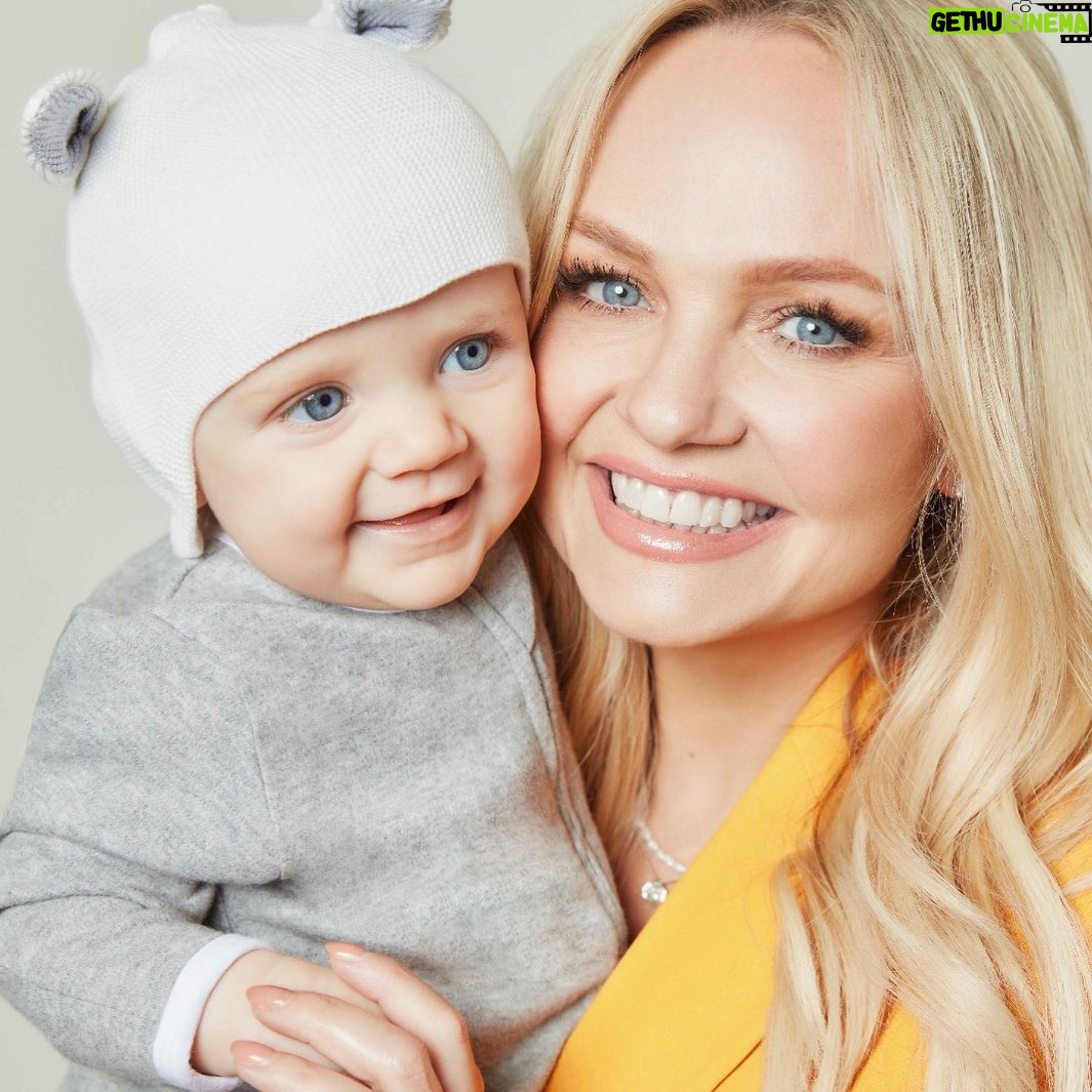 Emma Bunton Instagram - Hope you all have a wonderful Easter weekend with your little bunnies 🐰🐣 our @kitandkinuk bunny hats are just SO cute (and not just for Easter)!!