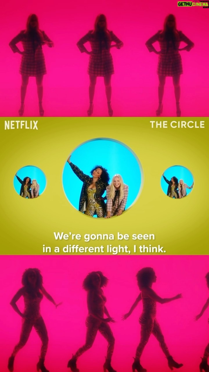 Emma Bunton Instagram - SURPRISE! We're so excited to confirm that we are going to be on this season of @thecirclenetflix! We're going in as a catfish and we're there to spice things up 🌶 🌶