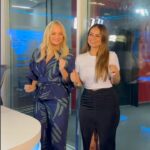 Emma Bunton Instagram - A real life Spice Girl!!! Interviewed Baby Spice - Emma Bunton today. What a dream. She is so beautiful inside and out. I did this dance so many times infront of the mirror growing up - today I was an honorary Spice Girl! 💫 @emmaleebunton @kitandkinuk 👧🏼👧🏻 @virginradiodxb #spicegirls #babyspice #emmabunton