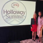 Emma Heming Instagram - @kristinrunning turned her grief, helplessness and sadness into some very profound and impactful work within the FTD space. Her husband Lee was diagnosed with FTD at the age of 35. To honor him and her family, she started the Holloway Summit, an event designed to bring together the world’s leading FTD experts each year to work collaboratively on producing the next big scientific breakthrough alongside @theaftd. This year’s focus was on FTD biomarkers. I was a fly on the wall in this conference and I will admit my brain is a bit broken since the discussions were extremely scientific and way over my head. But my take away is a very positive one. I got to see scientists, researchers, clinicians— some of the brightest minds within the FTD community geeking out over what they were learning and sharing with others in the room. And I was beaming from the sidelines as I could feel their enthusiasm, pride and care for their work. They said “we aren’t crawling anymore but starting to walk” and at their pace of discovery, which is moving at a remarkable rate, my hope is they will be sprinting soon. I want to relay to you that they feel our sense of urgency and rest assure they are working so hard to #endFTD. I’m so proud and thankful to Kristin Holloway for the work she has set out to do and is accomplishing already. I’m leaving the Holloway Summit inspired (and actually a little smarter than when I arrived!) Thank you to @theaftd and to Susan Dickinson for sitting next to me and breaking down the scientific jargon into layman’s terms 🩵 #frontotemporaldementia #ftdawareness #dementiaawareness #biomarkers