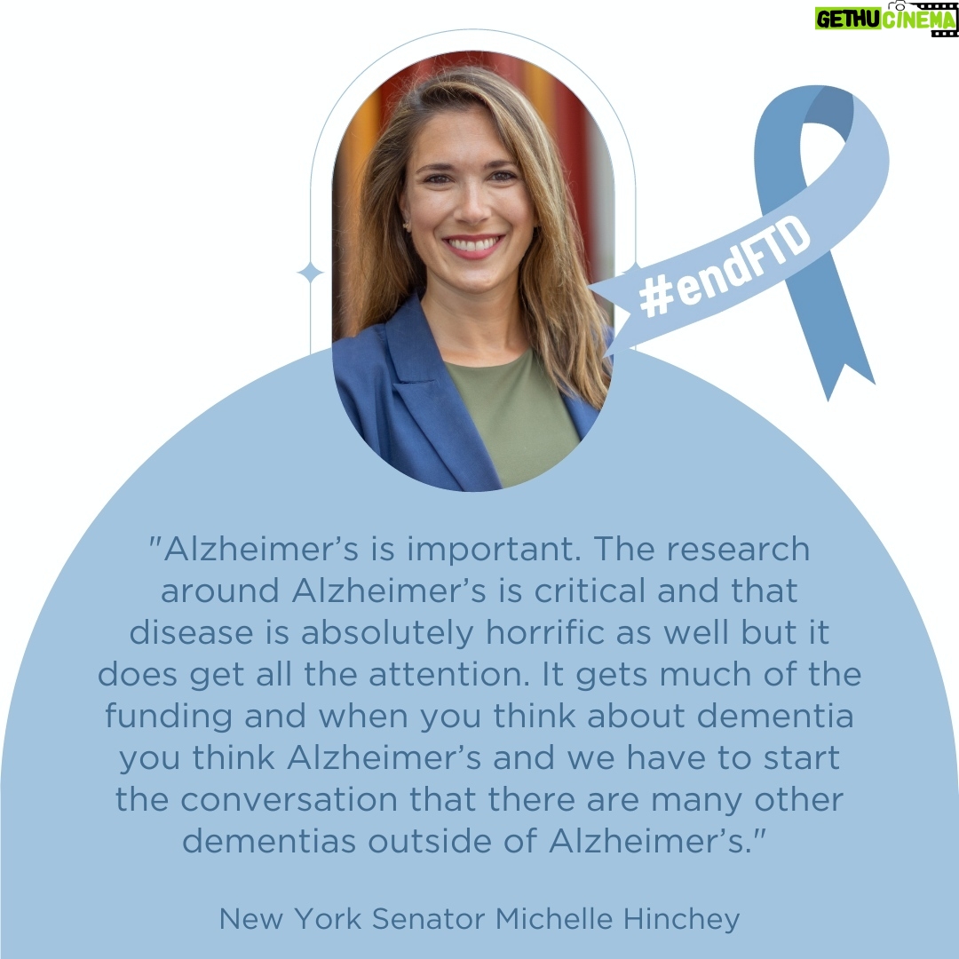 Emma Heming Instagram - We are all in this together. Alzheimer's research is vital but so is research into lesser known forms of dementia. @michellehincheynysenate @theaftd #worldftdawarenessweek #frontotemporaldementia #icareaboutftd #wecareaboutftd #endftd