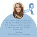 Emma Heming Instagram - I really have nothing else to add here. Except, thank you @lindejlee for being a passionate advocate. I learn so much from you 🩵⁠ ⁠ #worldftdawarenessweek #frontotemporaldementia #icareaboutftd #wecareaboutftd #endftd