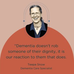 Emma Heming Instagram - I couldn’t agree more Teepa 🩵

@teepasnows_pac 
#dementiaawareness #frontotemporaldementia #endFTD