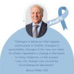 Emma Heming Instagram - Dr. Bruce Miller is a leading expert in FTD; he is a distinguished professor of Neurology at the University of California, San Francisco, and leader of the Global Brain Health Initiative. Not all physicians know about FTD, so it is often misdiagnosed or not diagnosed at all. FTD symptoms are not always listed on patient screeners, so The AFTD developed checklists to help identify red flags for the two most common types of FTD - behavioral variant FTD (bvFTD) and primary progressive aphasia (PPA) that you can bring in to your doctors office. You will find @theaftd checklist in my bio. #worldftdawarenessweek #frontotemporaldementia #icareaboutftd #wecareaboutftd #endftd