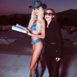 Emma Hernan Instagram – If you don’t marry your best friend in a denim bikini with matching hat and boots are you even best friends?!? 💍… Another HUGE congratulations to my fav couple @chrishell.stause & @gflip , honored to officiate your beautiful wedding, best weekend ever!!!! Love you both so much😍😍😍😍😍