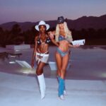 Emma Hernan Instagram – If you don’t marry your best friend in a denim bikini with matching hat and boots are you even best friends?!? 💍… Another HUGE congratulations to my fav couple @chrishell.stause & @gflip , honored to officiate your beautiful wedding, best weekend ever!!!! Love you both so much😍😍😍😍😍