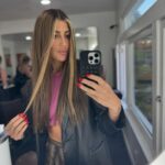 Emma Slater Instagram - Time for a change ✂️🙏🏻 we called this one ‘Mocha Brûlée’ Thank you @kennedy_vandyke you hair goddess ❤️🙌🏻 #brunette