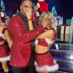 Emma Slater Instagram - SURPRISE!!! The best Holiday gift 🥹🙏🏻 I got to dance with my champion again tonight 🙌🏻 grateful for this lifetime bond even if he loves to wind me up 😂 @rashadjennings #shadsquad #forlife
