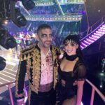 Emma Slater Instagram – Hi EVERYONE!!! IT’S TIME!! VOTING IS OPEN! Please support all the amazing improvement and hard work that my partner @mumansky18 has put into his dancing! He really deserves it. 

Text Mauricio x10 to 21523 RIGHT NOW!! Also vote online for another 10 votes. They all count right now, yeh competition is super tight and with all the improvement that Mauricio has shown I hope we can make it past this week. 

Lastly thank you to all those who have voted for us, this has been a wonderful journey. You all have helped keep us safe and we hope that you enjoy our dance tonight and we make you proud. Thank you guys 🙌🏻 @dancingwiththestars oh and HAPPY HALLOWEEN stay safe out tonight everyone 🖤
