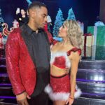 Emma Slater Instagram - SURPRISE!!! The best Holiday gift 🥹🙏🏻 I got to dance with my champion again tonight 🙌🏻 grateful for this lifetime bond even if he loves to wind me up 😂 @rashadjennings #shadsquad #forlife