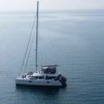 Emma Slater Instagram - THAILAND ✨🥥 My trip sailing around the Thai islands off of Phuket was one I’ll never forget. So grateful for the beautiful memories like floating on crystal clear waters while eating breakfast, swimming with black tip sharks, and watching coral colored sunsets with my LA family (@mrsangelaribeiro1 @therealalfonsoribeiro and the kids!). Truly magical. If you long to go, do it!!! You won’t regret it☀️🌊