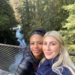 Emma Slater Instagram – Quite literally the best day on tour ever. Vancouver wow, just wow 🙌🏻🌲🌿🌳 @brittbenae @ryleearnold1 @alanbersten swipe to see the videos