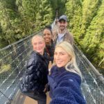Emma Slater Instagram – Quite literally the best day on tour ever. Vancouver wow, just wow 🙌🏻🌲🌿🌳 @brittbenae @ryleearnold1 @alanbersten swipe to see the videos