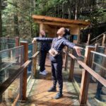 Emma Slater Instagram – Quite literally the best day on tour ever. Vancouver wow, just wow 🙌🏻🌲🌿🌳 @brittbenae @ryleearnold1 @alanbersten swipe to see the videos