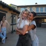 Emma Slater Instagram - Grateful for her friendship. Hope everyone finds their very own @brittbenae in life ☺️🥰🩷 #happythanksgiving tag your bestie!