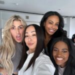 Emma Slater Instagram - Girls brunch 😃 had @charitylawson, @brittbenae & @koko_iwasaki round for breakfast and it was the best morning. Love these ladies!! 😍 Oh and then our supervising producer @adamraia and the whole crew just showed up, psh so rude. I mean, moving my furniture around and eating my pastries, gees Adam, I only got eggs for 4 people 😜 @dancingwiththestars life!